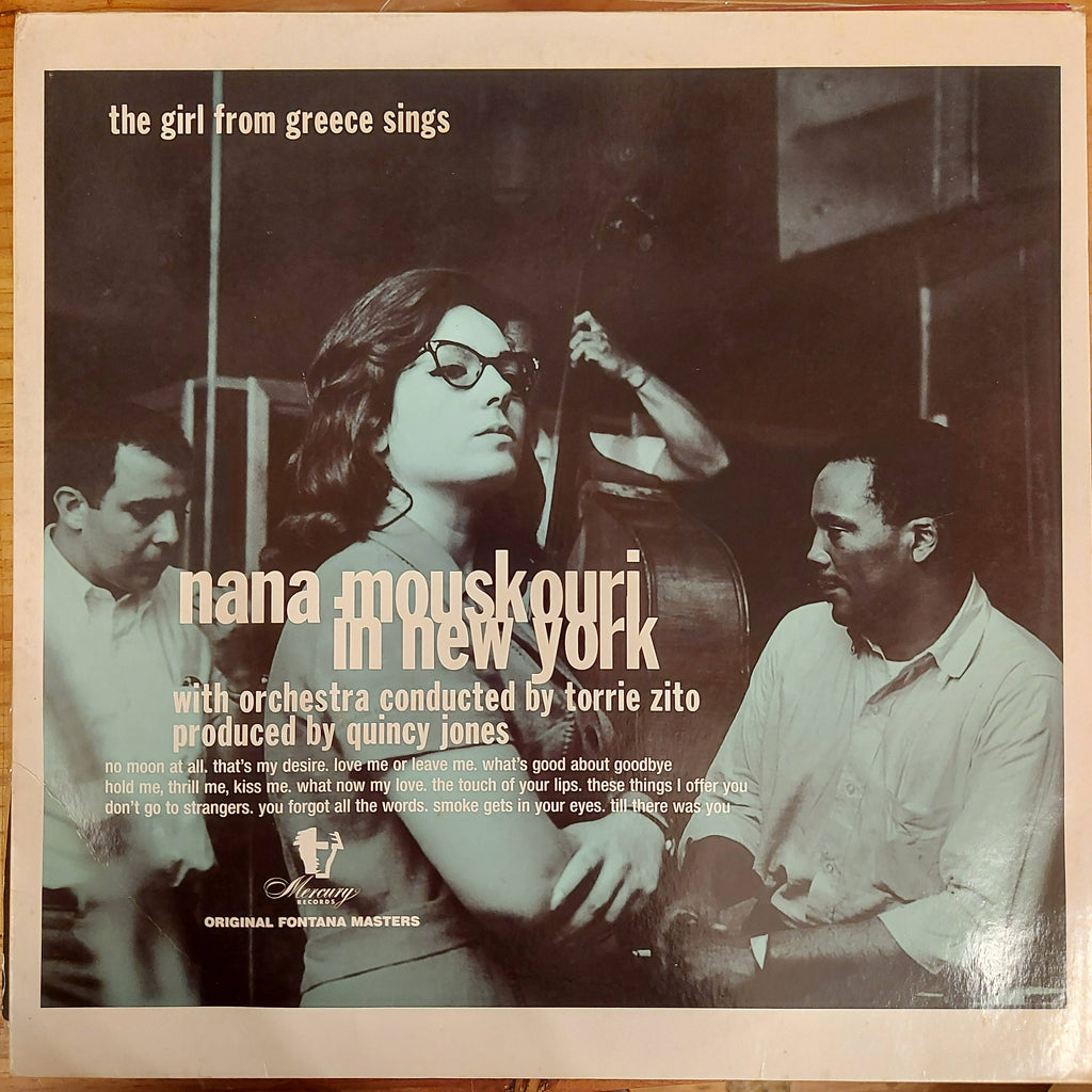 Nana Mouskouri – Nana Mouskouri In New York - The Girl From Greece Sings (Used Vinyl - VG+)