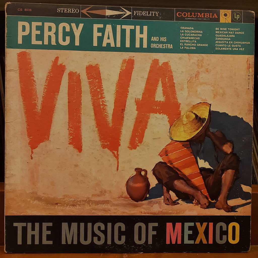 Percy Faith And His Orchestra – Viva! The Music Of Mexico (Used Vinyl - G)