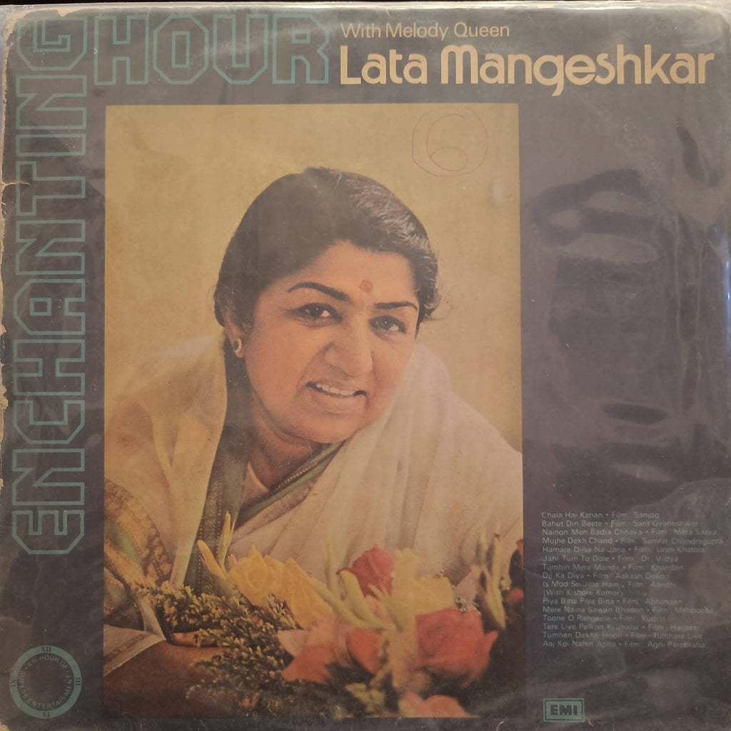 Lata Mangeshkar – Enchanting Hour With Melody Queen Lata Mangeshkar (Used Vinyl - VG) NP