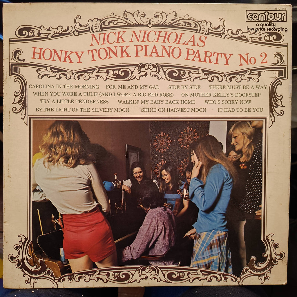 Nick Nicholas – Honky Tonk Piano Party No 2 (Used Vinyl - G) JS
