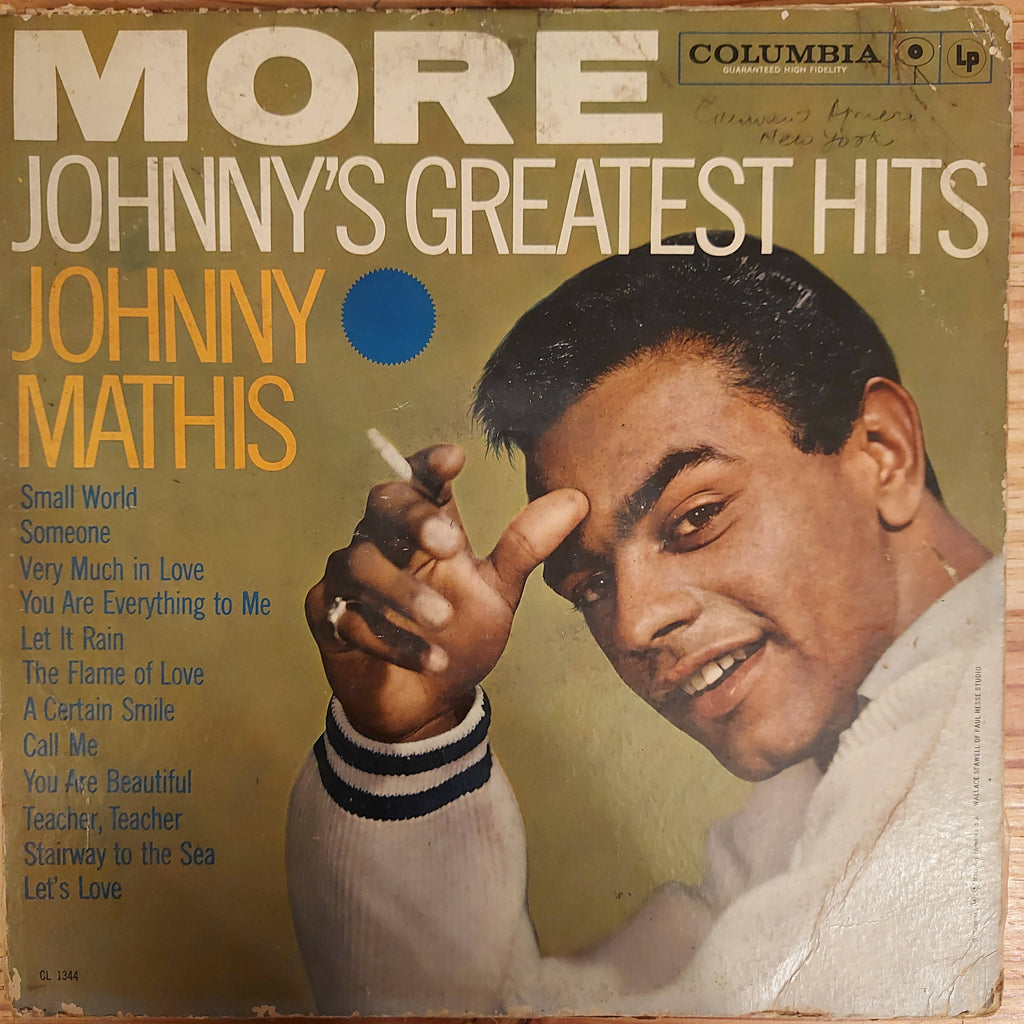 Johnny Mathis – More Johnny's Greatest Hits (Used Vinyl - VG)