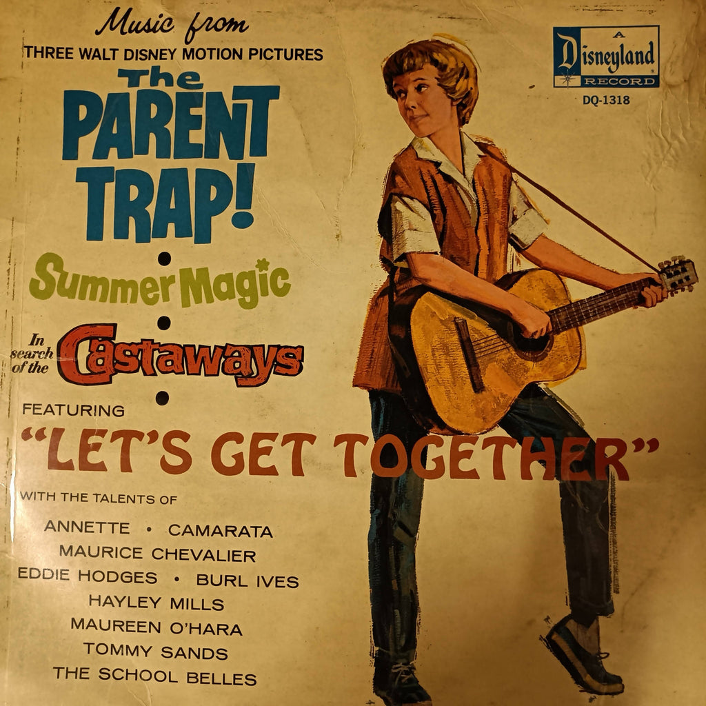 Various – Music From Three Walt Disney Motion Pictures - The Parent Trap! - Summer Magic - In Search Of The Castaways (Used Vinyl - VG)