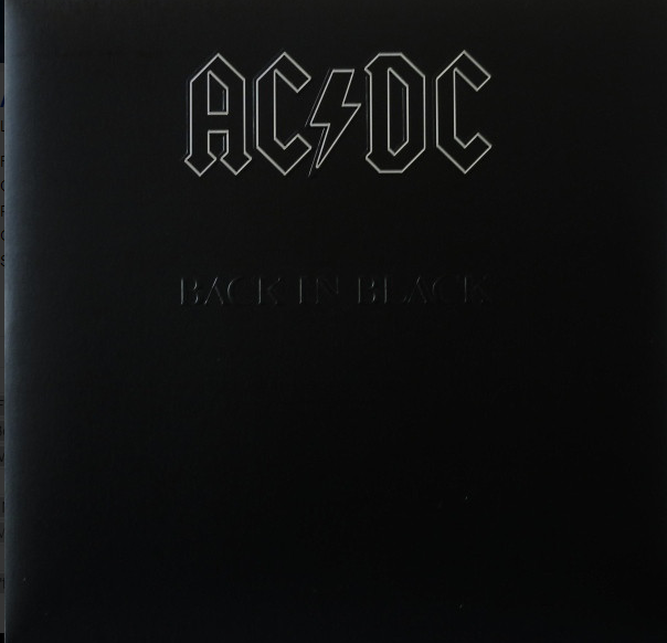 AC/DC – Back In Black (Arrives in 2 days)