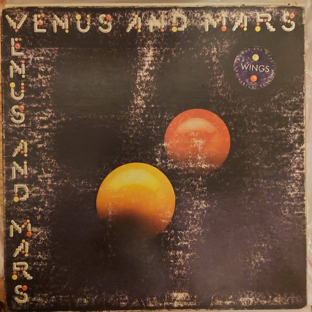 Wings (2) – Venus And Mars (Used Vinyl - G) JS