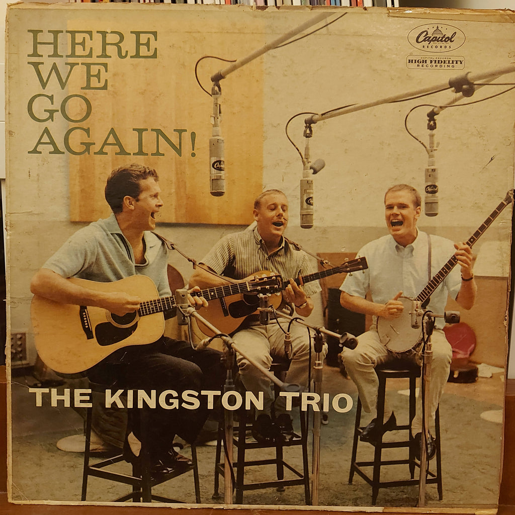 The Kingston Trio – Here We Go Again! (Used Vinyl - VG)