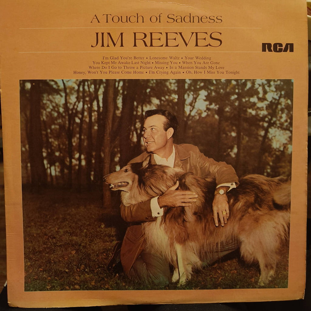 Jim Reeves – A Touch Of Sadness (Used Vinyl - G) JS