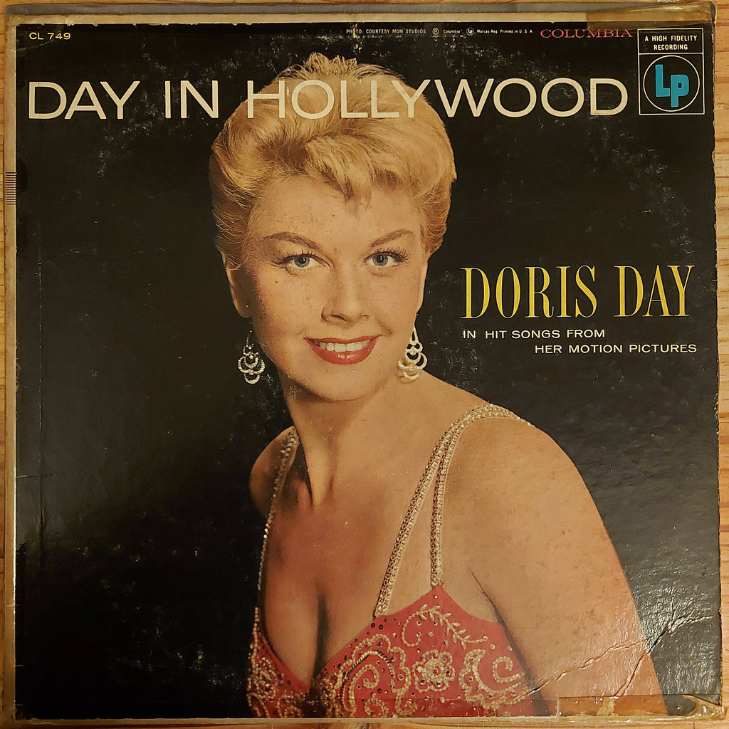 Doris Day ‎– Day In Hollywood (Used Vinyl - G)