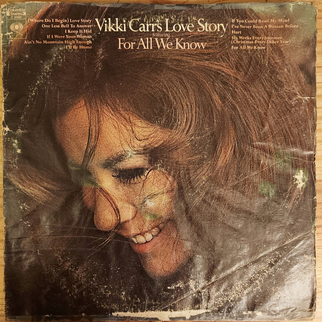 Vikki Carr – Vikki Carr's Love Story (Used Vinyl - G)