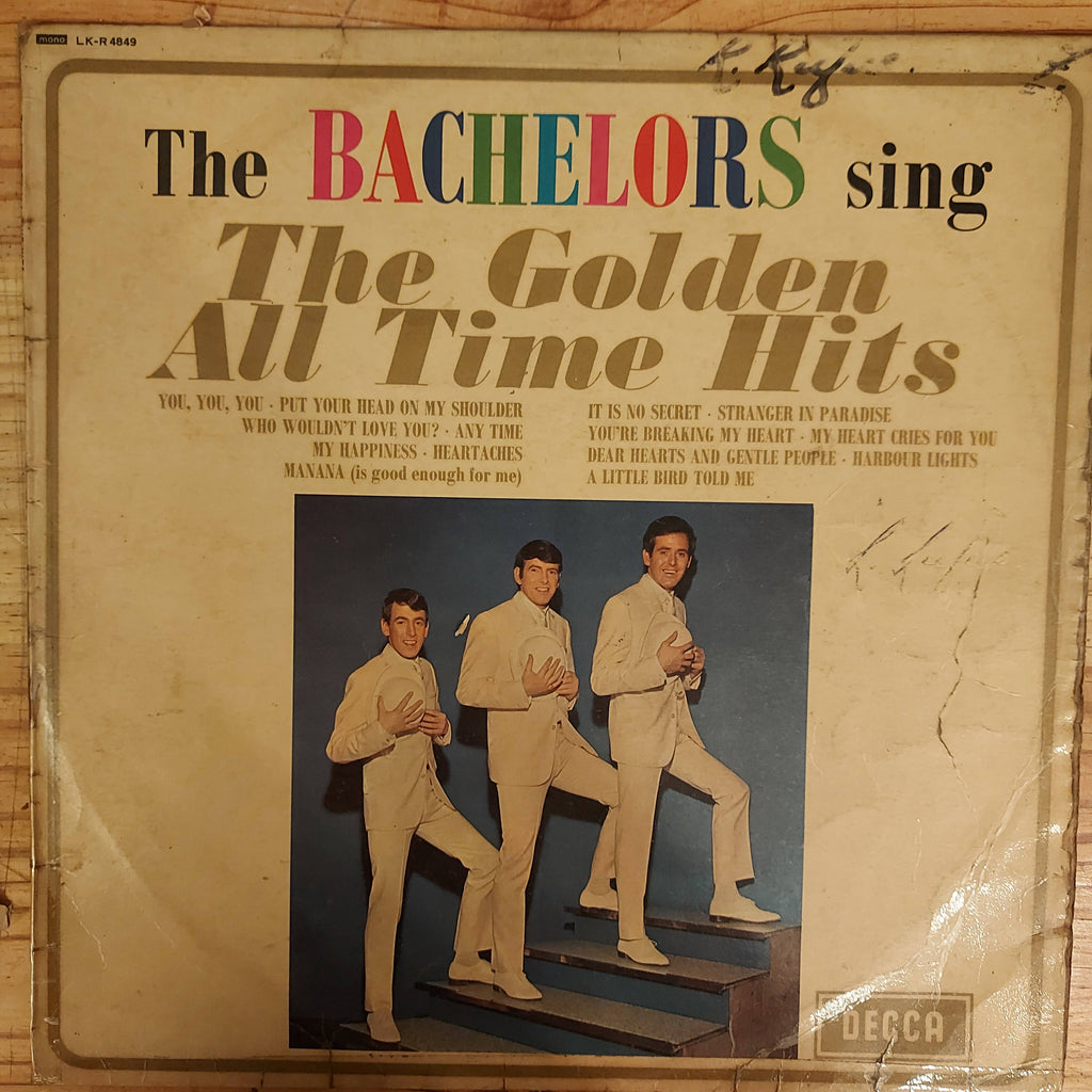 The Bachelors – The Bachelors Sing The Golden All Time Hits (Used Vinyl - G)