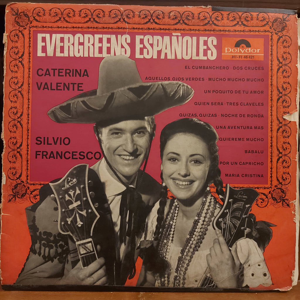 Caterina Valente With Silvio Francesco – Evergreens Españoles (Used Vinyl - VG)