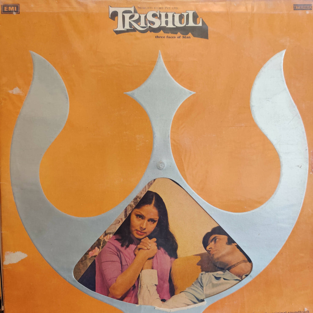 Khayyam, Sahir – Trishul (Three Faces Of Man) (HMV Red Dog) (Used Vinyl - VG+) DS Marketplace