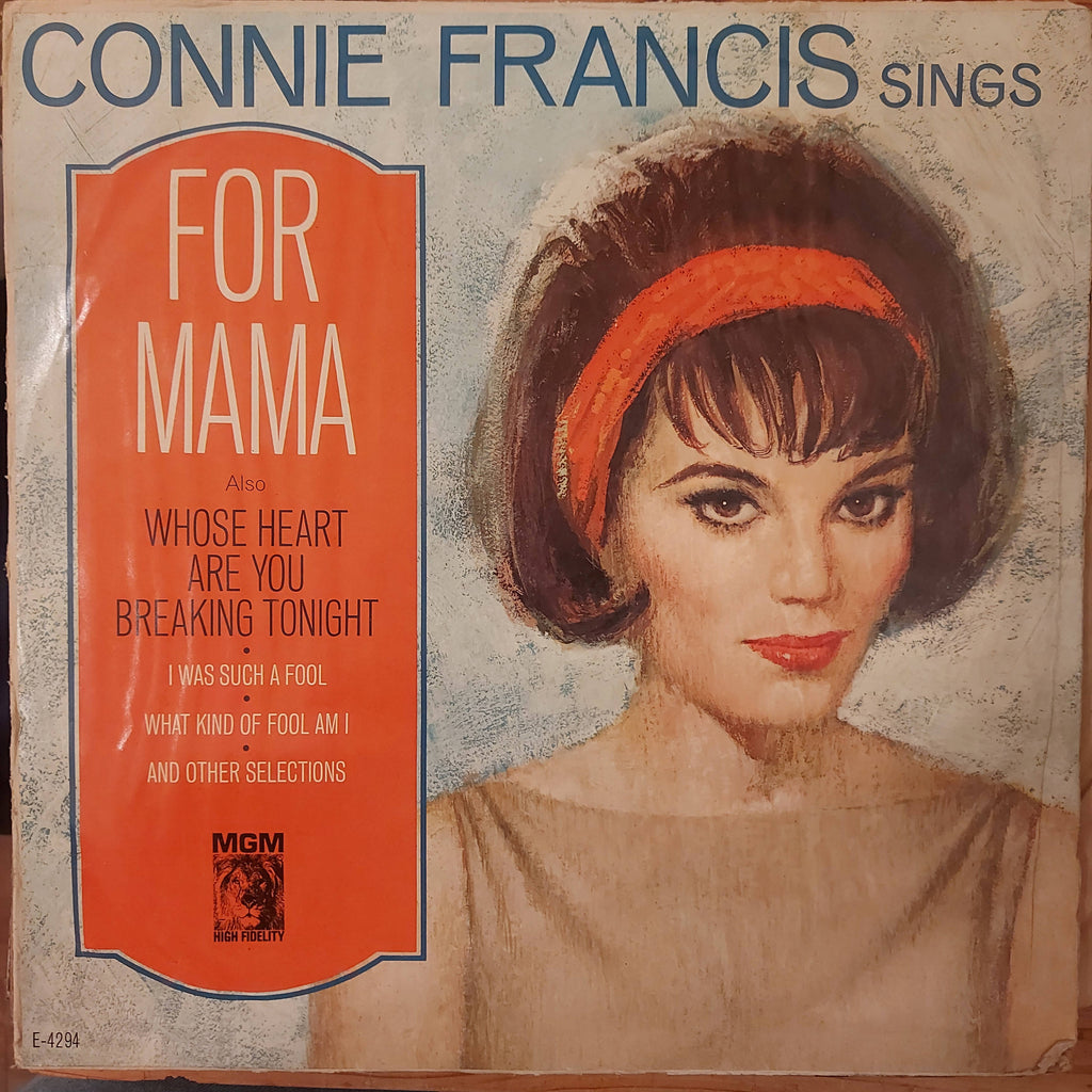 Connie Francis – Sings For Mama (Used Vinyl - G)