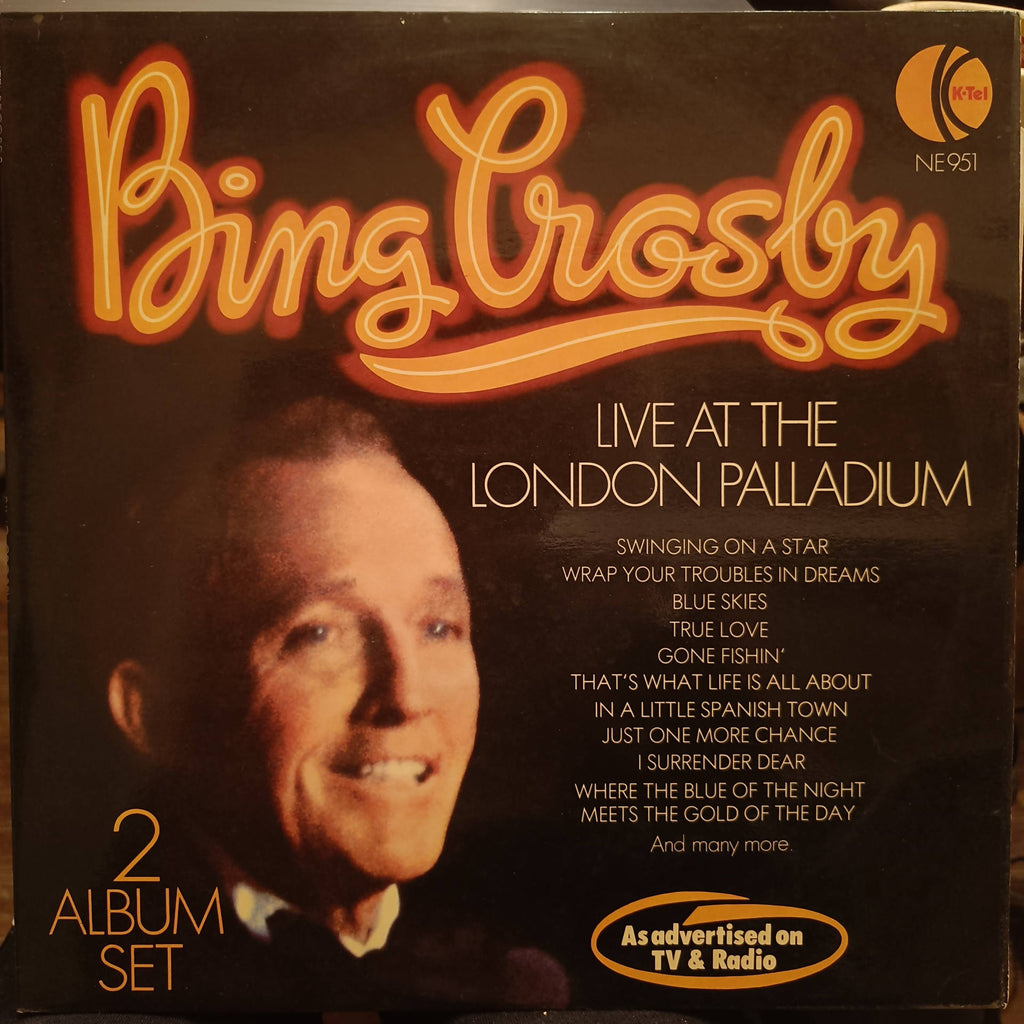 Bing Crosby – Live At The London Palladium (Used Vinyl - VG+) JS