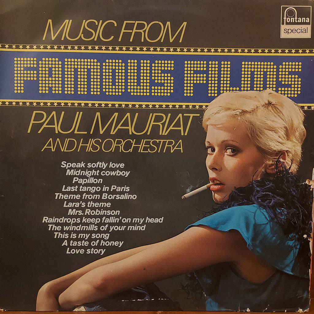 Paul Mauriat And His Orchestra – Music From Famous Films (Used Vinyl - VG)
