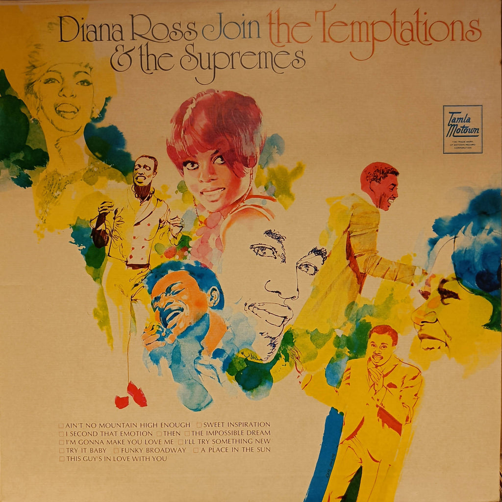 Diana Ross & The Supremes Join The Temptations – Diana Ross & The Supremes Join The Temptations (Used Vinyl - VG)