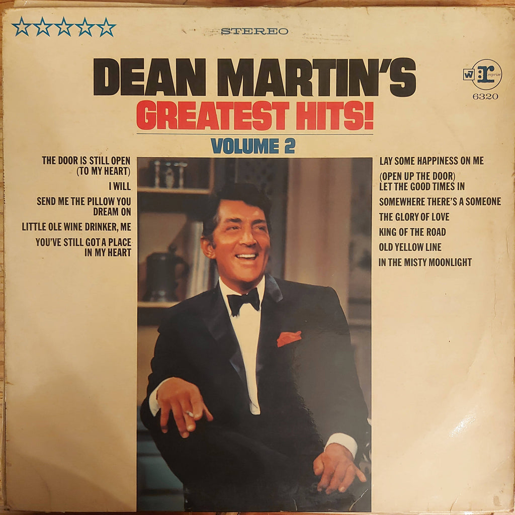 Dean Martin – Dean Martin's Greatest Hits! Volume 2 (Used Vinyl - VG)