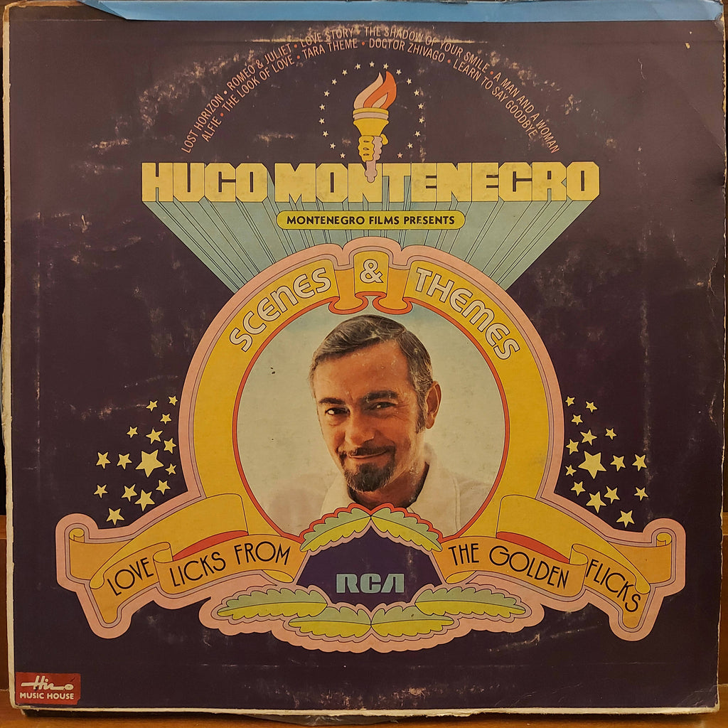 Hugo Montenegro – Scenes & Themes (Love Licks From The Golden Flicks) (Used Vinyl - G)