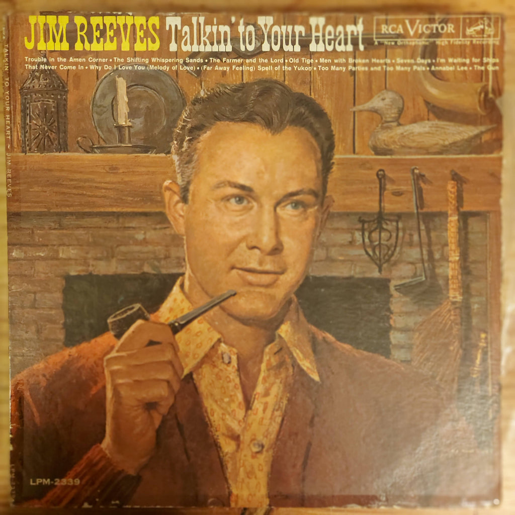 Jim Reeves – Talkin' To Your Heart (Used Vinyl - VG)