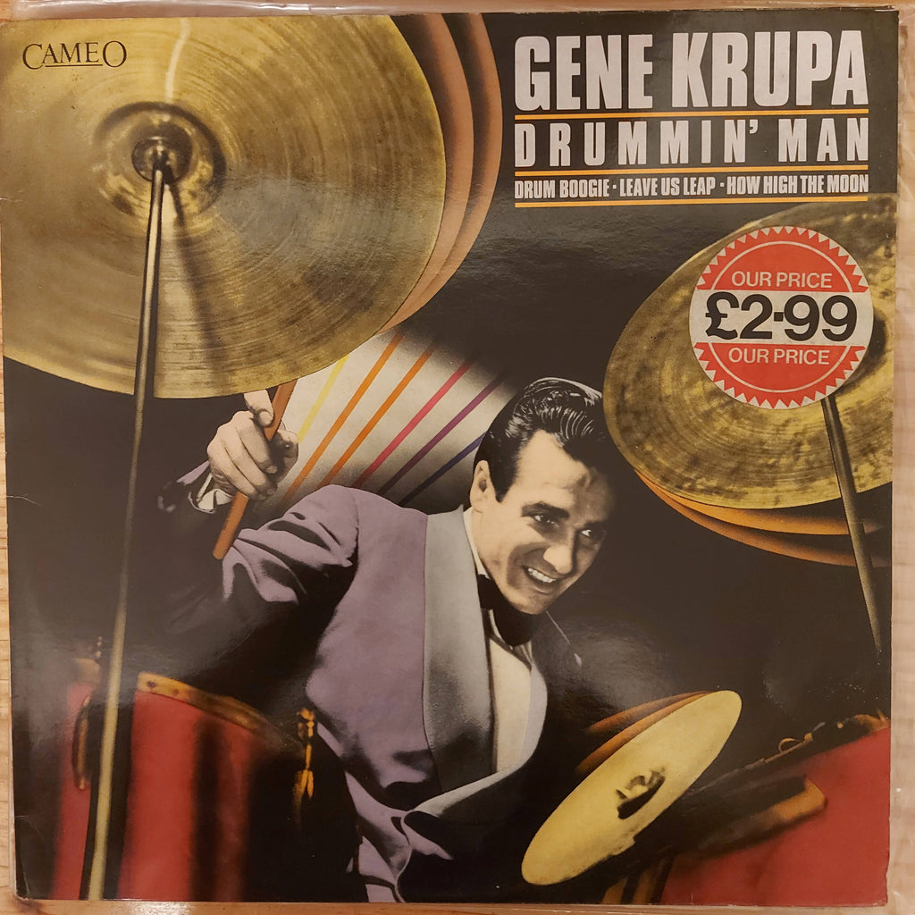 Gene Krupa – Drummin' Man (Used Vinyl - VG+) JS