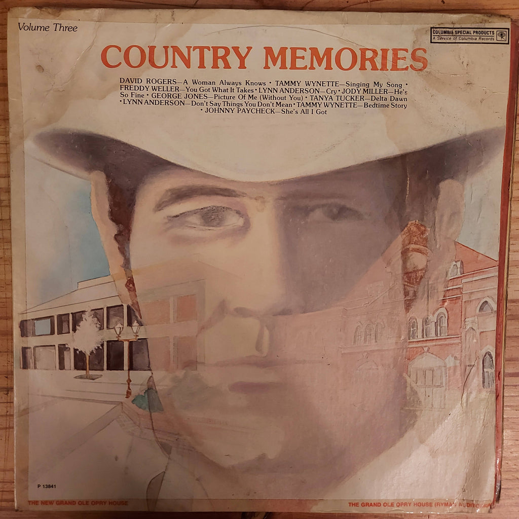 Various – Country Memories Volume Three (Used Vinyl - G)