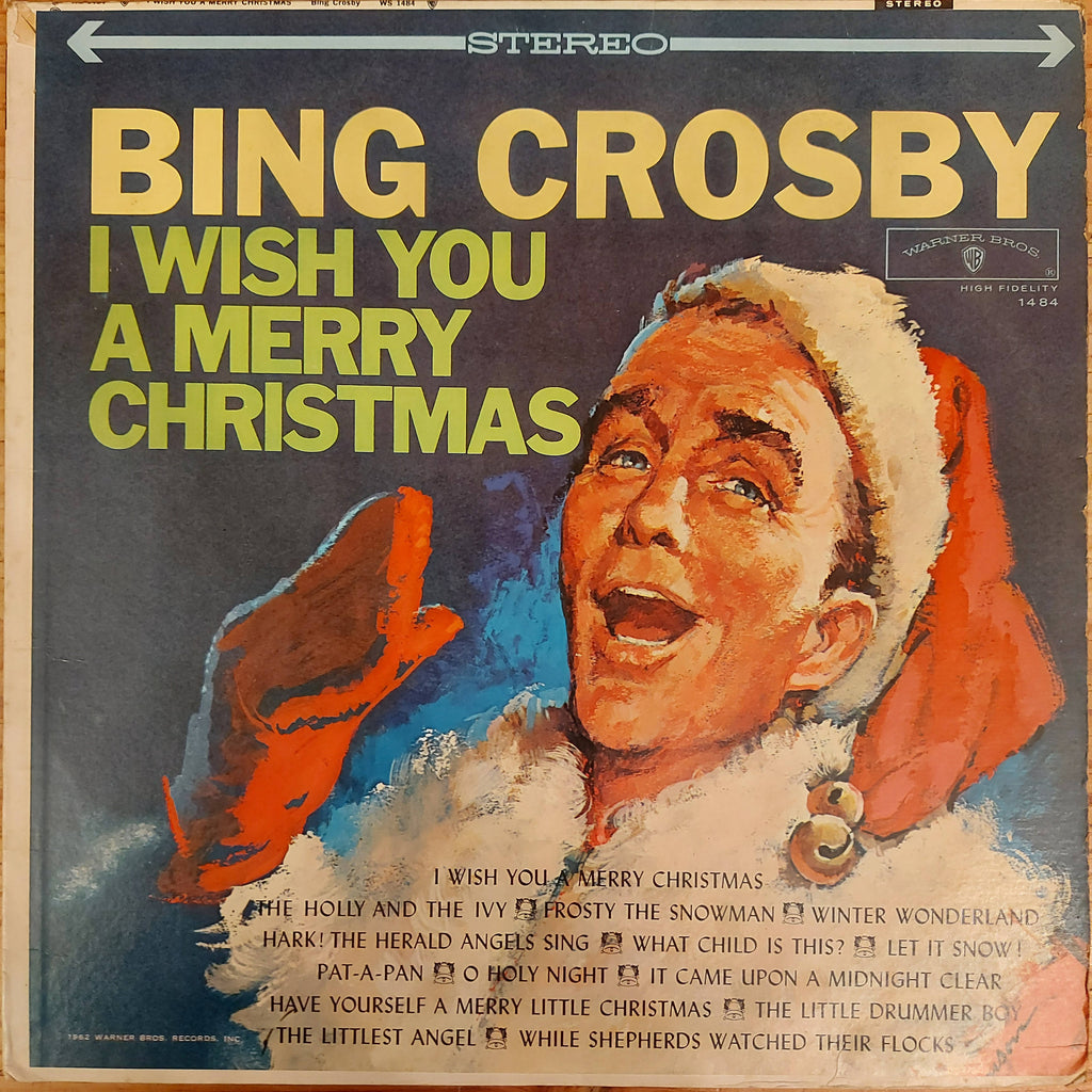 Bing Crosby – I Wish You A Merry Christmas (Used Vinyl - G)