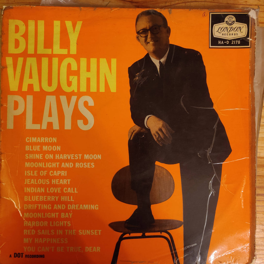 Billy Vaughn – Billy Vaughn Plays (Used Vinyl - G)