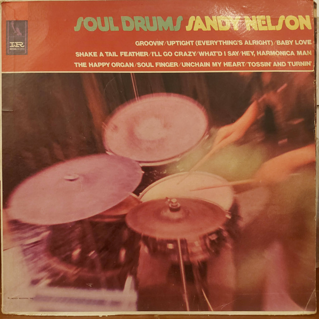 Sandy Nelson – Soul Drums (Used Vinyl - VG)