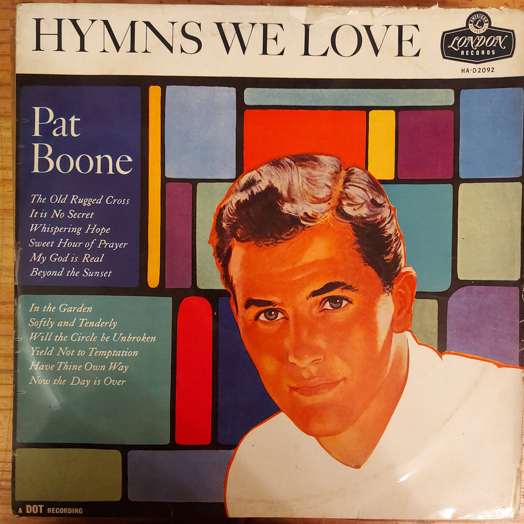 Pat Boone – Hymns We Love (Used Vinyl - VG)