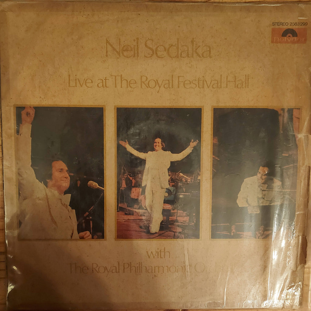 Neil Sedaka With The Royal Philharmonic Orchestra ‎– Live At The Royal Festival Hall (Used Vinyl - G)