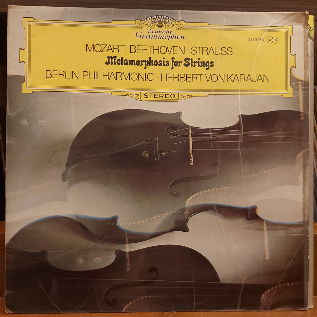Mozart · Beethoven · Strauss – Berliner Philharmoniker · Herbert von Karajan – Metamorphosen Für Streicher · Metamorphosis For Strings (Used Vinyl - VG)
